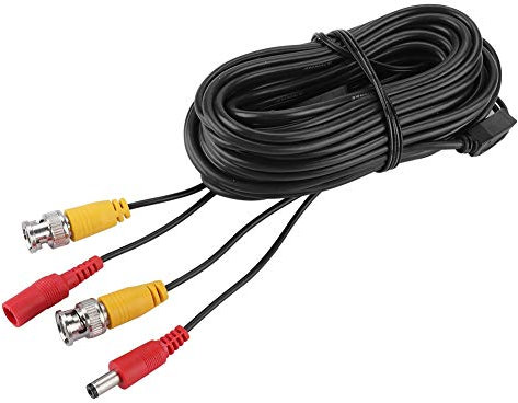 Cavo di prolunga CCTV BNC + 2,1 mm CCTV Cavo coassiale video per uso residenziale commerciale Adatto per TV, TV Box, monitor LCD, CCTV(10M)