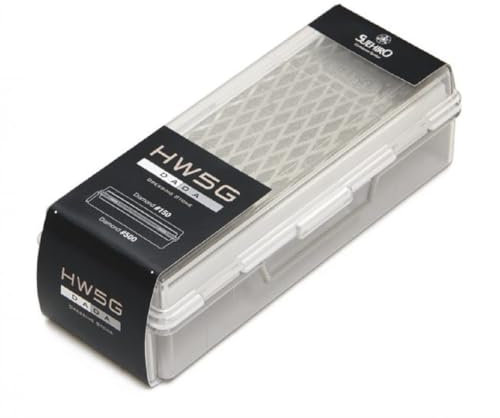 Japanischer Diamant-Schleifstein, Suehiro doppelte Körnung 150-500, für Schleifstein, Schärfer, Küchenmesser, Korrekturstein