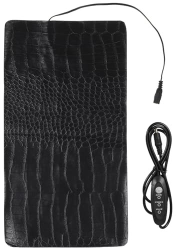 Coussin Chauffant USB Lits pour Chiens Chauffés Chauffe-Reptiles Couverture Chauffante pour Chien Niche Chauffée pour Chien Tapis Ramper Char Matériau Chauffant en Fibre De Carbone