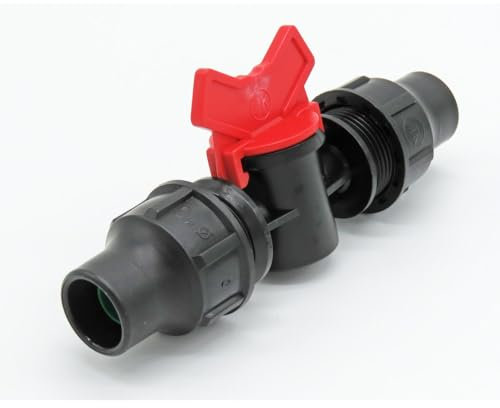 jardiboutique - ø 16 mm Mini vanne à raccordements Rapides pour Tuyau PE-BD