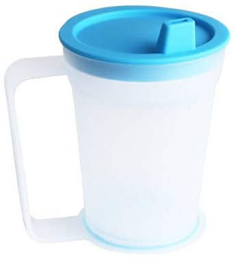 PEPE Mobility Verre Bec Adulte, Tasse Anse Adulte, Gobelet Bec Verseur, Base Anti-Débordement Sans BPA, Personne Âgée