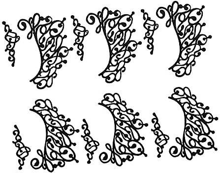 BELLIFFY Temporäre Schwarze Stoff Augenaufkleber 3 Paar Selbstklebend Atmungsaktiv Für Maskeraden Und Fotos Drama Make up Eyeliner Tattoo Aufkleber Wiederverwendbar