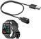 Compatible para Cable USB Compatible para Smartwatch Jugeman Reloj Inteligente Hombre Mujer 1.96 P99 (Negro)