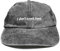 Vivian Flytrap Unisex I Don't Work Here Gewaschen Bestickt Dad Baseballkappe - Black