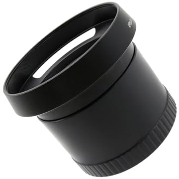 for Leica X1 / X2 Filter Adapter Rohr 49mm Metall for Kamera Filter (UV/CPL/ND Etc.) Gegenlichtblende Objektivdeckel(Black)