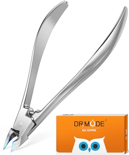 Nail Cuticle Nippers, Professional Precision Cuticle Cutter Ultra Sharp Stainless Steel Cuticles Trimmer Clippers 1/2 Jaw, Cuticles Scissors Remover Tool for Women Salon Pedicure Manicure Nail Art