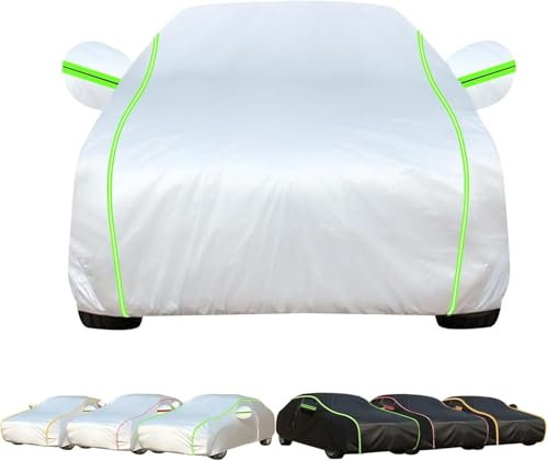 Autoabdeckung Wasserdicht für vw Touareg 2010-2017, Auto Abdeckplane Wasserdicht,Outdoor Autoplane Für Vollgarage Regen Sonne Staub UV Schutz c2
