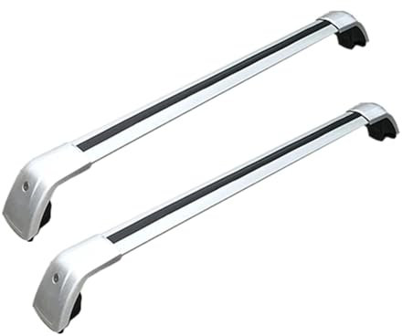 YIANKWY Dachgepäckträger Dachträger für Dachträger aus Aluminium für BMW X1 U11 2022 2023 2024 -Aluminium (2 Stücke) Integrierte Dachreling Tragkraft 75 Kg Vormontiert Inklusive Schloss,O