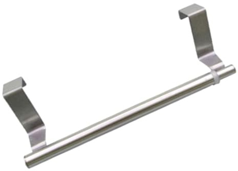 Cabilock Adjustable Stainless Steel Single-bar Towel Rack Wall-Mounted Pull-Out Bathroom and Kitchen Towel Holder Space-Saving Storage