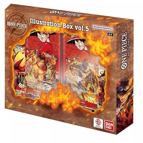 One Piece TCG: Illustration Box Vol. 5 (IB-05) - 4 Packungen, Promos