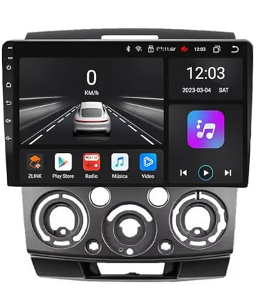 2 Din Android Radio Bluetooth per Mazda BT50 BT-50 BT 50 2006-2011 9 Inches Android 15 Schermo per Auto Touch Screen Fm Am Bluetooth Usb Per, 4 Core 2G+32G
