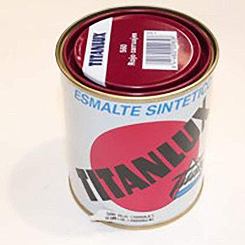 Titan 001 0560 - Esmalte Sintético, Rojo Carruajes, 375 ml