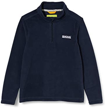 Regatta Unisex Kids' Hot Shot II Half Zip Fleece with Symmetry fleece, perfect for Walking & Outdoors
