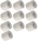 Mintice 10 X Self Adhesive Cohesive Wrap Bandages Strong Elastic First Aid Tape White Color for Wrist Ankle Sport 4.5mx5cm