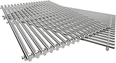 Grillteile für Weber Genesis 300 Serie, 49,5 cm Grillroste für Weber Genesis E-310, E-320, E-330, 304 Edelstahl Ersatzteile für Weber Genesis 7528 7524