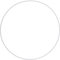 50cm Giant White Coated Metal Ring for Crafts - Wreath & Flower Hoop