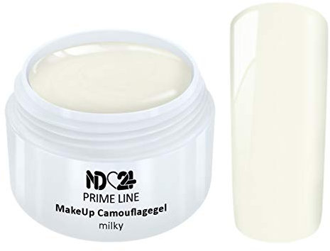 Prime Line - Uv Led Gel Make Up Camouflage Milky Studio Qualität - Made in Germany - 5ml