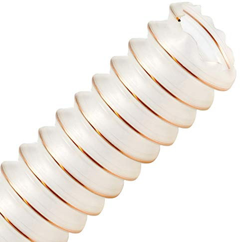 PURTON-SL 50mm, longueur: 5m - tuyau d'aspiration super léger pour systèmes d'aspiration, poussière de bois, copeaux de bois, antistatique, ignifuge