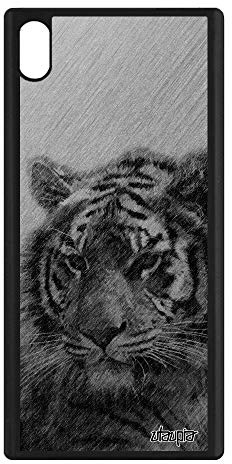 utaupia Coque pour Sony pour Xperia XA1 Ultra Silicone Tigre felin G3221 Aluminium Animal TPU Portable Animaux Fauve Antichoc Dessin Design Effet