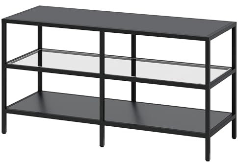 VITTSJÖ Mobile TV marrone-nero/vetro