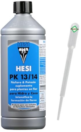 Weedness Hesi PK 13/14 500 ml - Hydro-Kultur Grow Dünger Naturdünger Zimmerpflanzen Bio Flüssig Organischer Blüteboost