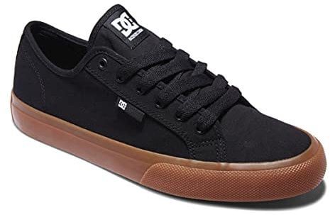 DC Shoes Herren DC Shoes Handbuch – für Herren-Sneaker, Schwarz/Gum, 44 EU