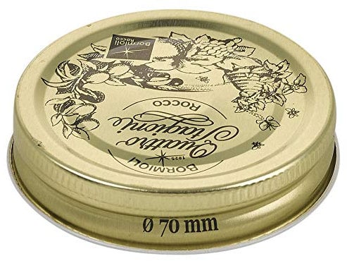 Metal Gold Jam Pickling Jar Replacement Airtight Lid Sets (6 (70mm))