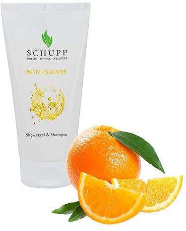 Schupp 2-in-1 Showergel & Shampoo - Active Shower, 150ml Duschgel