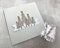 Cutting dies Stanzschablone Tanne Tannenbaum Weihnachtsbaum 3zack, bis 3x7,5 cm, 4-tlg