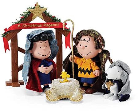 Department 56 Peanuts by Possible Dreams Weihnachtsfiguren-Set, 19 cm, Mehrfarbig