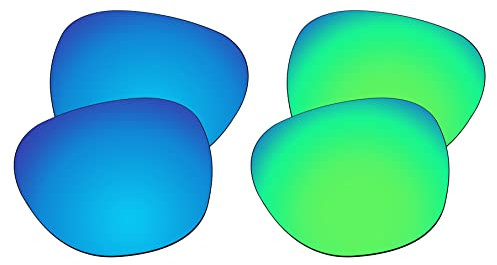 EZReplace Lentes de repuesto para gafas de sol Oakley Stringer OO9315 (lentes polarizadas) - Se adapta a Oakley Stringer Frame (azul hielo + verde primavera), Azul Hielo + Verde Primavera, Talla única