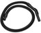 vhbw tubo di ricambio flessibile compatibile con Philips TCX526, TCX411, TC738 Golden Magic1400 aspirapolvere - 1,8 m, impugnatura, ø 32 mm