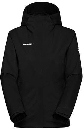 Mammut Alto HS Hooded Jacket Regenjacke Damen schwarz schwarz