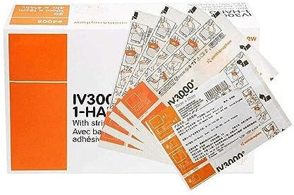 BDXZJ Condimento Trasparente, 10 Pezzi Patch per Catetere Venoso PICC Impermeabile IV3000 Cerotto Medicale per Medicazioni, Anti-Allergica Auto-Pasta per Ferite Fissatore, 10X12cm