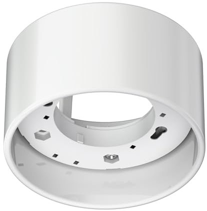 ledscom.de Deckenleuchte/Lampenfassung KLU, Porzellan, weiß glänzend, 1x GX53 max. 60W