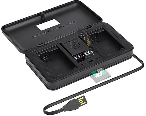 EN-EL14/ENE-L14A LCD Multifunction Charger Case for Nikon D5600 D5500 D5300 D5200 D5100 D3500 D3400 D3300 D3200 D3100 Df Coolpix P7800 P7700 P7200 P7100 P7000