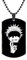 Jujutsu Kaisen Halskette Satoru Gojo Anhänger Gojo Gojo Satoru Halskette Gojo Kette Kleine Cartoon Figur Sorcery Fight Kreatives Geschenk
