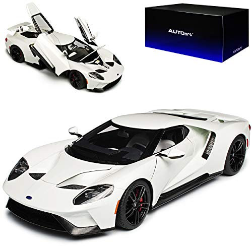 AUTOart Ford GT 2017 Coupe Weiss 72941 1/18 Modell Auto