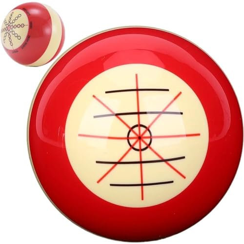 Fituenly Snooker Übungsball 52mm/57mm Harz Training Cue Ball Billard Pool Ball Billard Training Assistent Snooker Übung Assistor