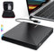 PeroBuno External CD DVD Reader, USB 3.0 and Type C Burner CD DVD External CD/DVD -/+RW External CD ROM for PC Laptop Desktop iMac MacBook Pro/Air Windows 11/10/8/7/XP Linux Mac OS with Box