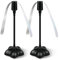Fly Repellent Fan, 2 PCS Fly Fans for Tables, Portable Fly Repellent Fan with Holographic Blades, Outdoor Indoor Keep Flies And Bugs Away from Food, for Picnic, BBQ, Party, Camping