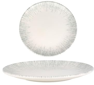 Bonna Dessertteller - Iris - Porzellan - 23 cm - 6er Set