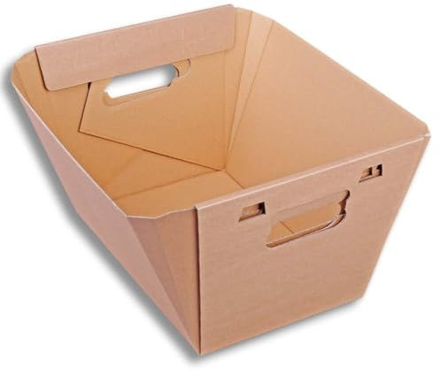 Einkaufsbox braun 432 x 270 x 258 mm, 25 Stück