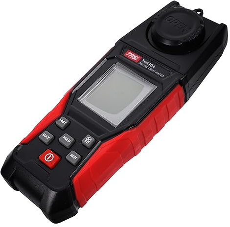 WATIIFUFU Digitaler Bildschirm digitales Luxmeter Belichtungsmesser Fotografie Pflanzen wachsen Lichter werde leicht Belichtungsmesser für Pflanzen digitales Photometer weicher Gummi