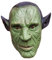JUFKGBAR-Hworks Dan Carroll Kopfbedeckung Grün Vollgesichtsmaske Latex Cosplay Kostüm Requisiten für Halloween Party