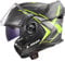 LS2, Modularer Motorradhelm ADVANT X CARBON FUTURE II Gloss H-V Yellow, 3XL
