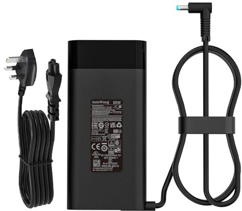 New 90W 19.5V 4.62A Laptop Charger for HP Envy TouchSmart Sleekbook 14 15 M6 M7, EliteBook Folio 1040 G1 G2 741727-001 710413-001 710414-001 709986-003 740015-001 854117-850 PPP009C PC Power Adapter