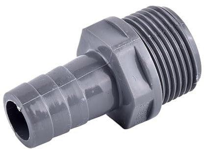 1~20 Pcs 1/2~3/4 Male Thread To O.D 8~16mm Pagoda Connector Soft Water Tube Adapter Aquarium Garden Irrigation Hose Connectors(1 I 2 inch to 12mm,1pc)