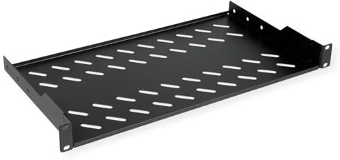 ROLINE 19-Zoll Fachboden 1 HE, 250 T 15 kg schwarz