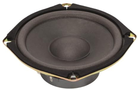 SUNGOOYUE 5in Car Speaker, 300W 4 Ohms 93dB Sensitivity Midrange Loudspeaker with Advanced Voice Coil Design, for Car Audio Systems